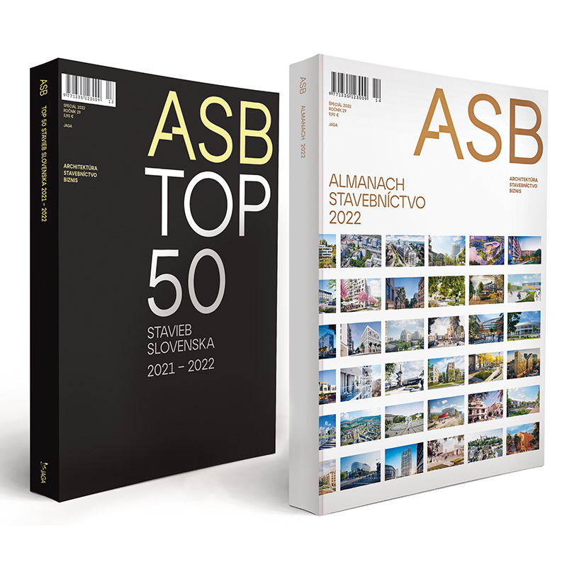 Balíček ASB Almanach 2022 + TOP 50 stavieb Slovenska