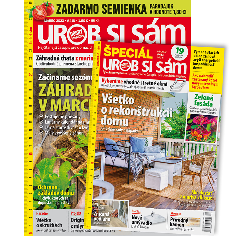 Dvojročné predplatné Urob si sám (so špeciálmi)