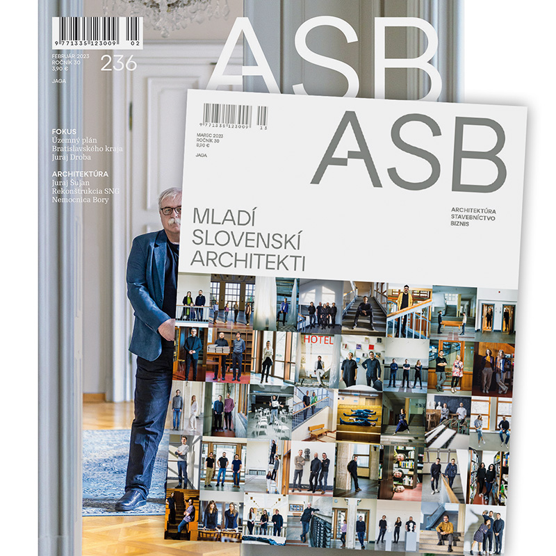 Ročné predplatné ASB + Mladí slovenskí architekti