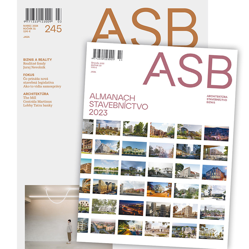 Ročné predplatné ASB + Almanach stavebníctvo 2023