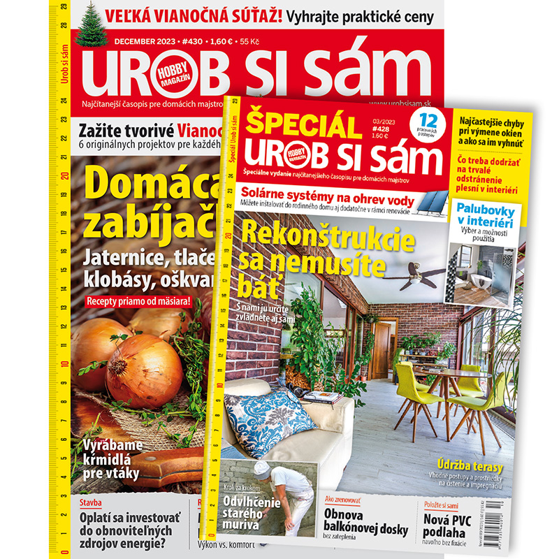 Ročné predplatné Urob si sám (so špeciálmi)
