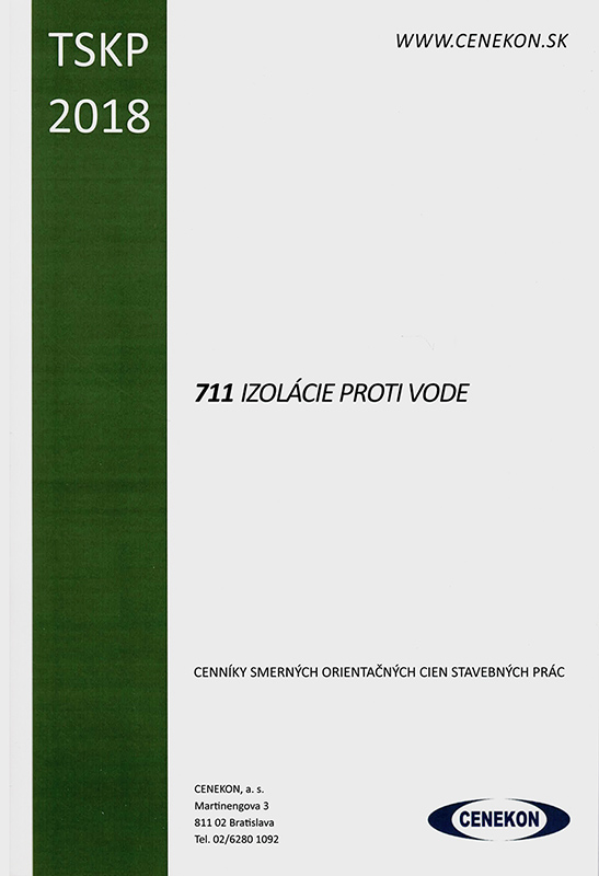 TSKP - 711 Izolácie proti vode
