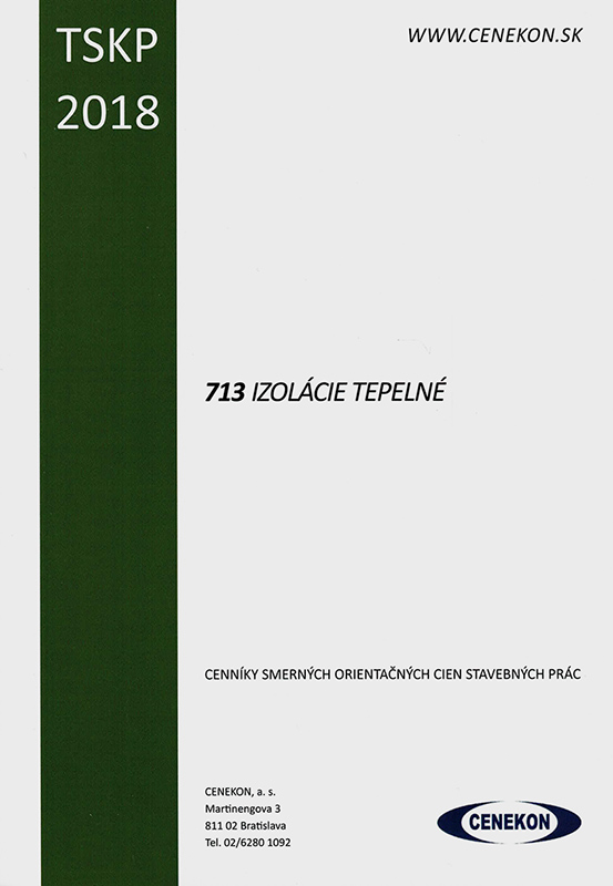 TSKP - 713 Izolácie tepelné