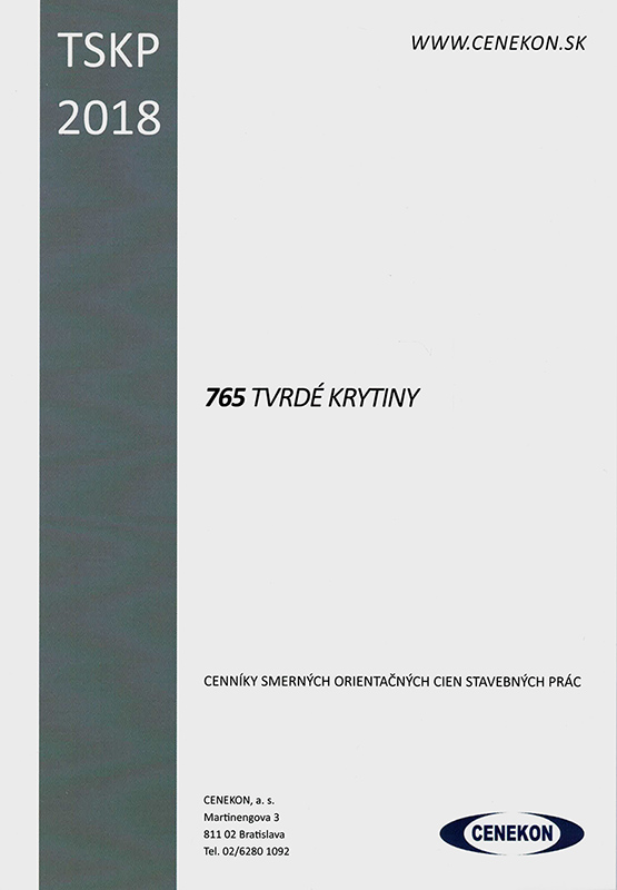 TSKP - 765 Tvrdé krytiny