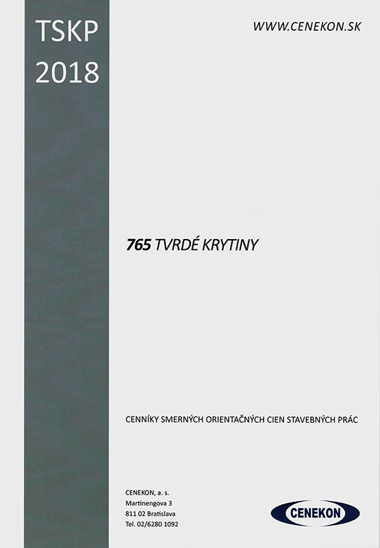 TSKP - 765 Tvrdé krytiny