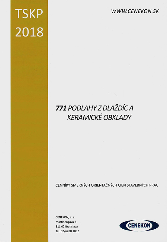 TSKP - 771 Podlahy z dlaždíc a keramické obklady