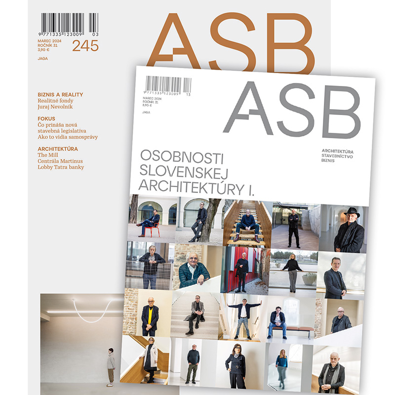 Ročné predplatné ASB + Osobnosti slovenskej architektúry