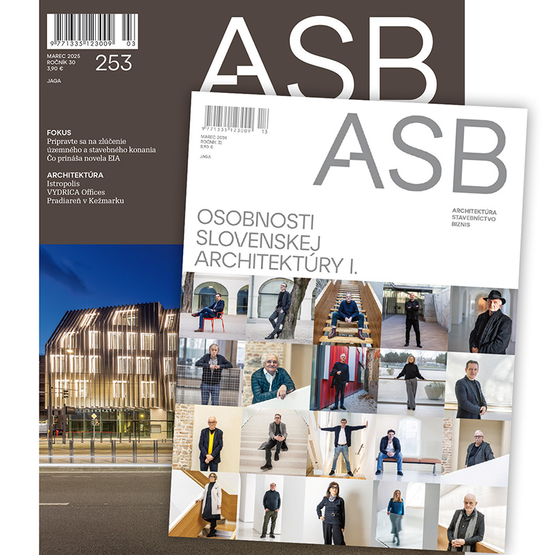 Ročné predplatné ASB + Osobnosti slovenskej architektúry