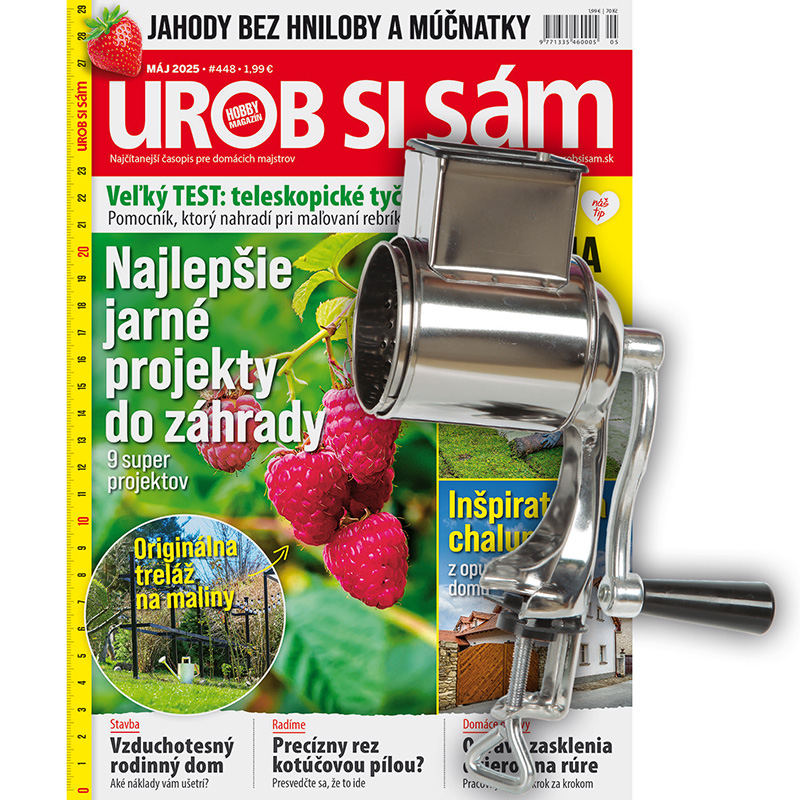Dvojročné predplatné Urob si sám (so špeciálmi) + mlynček